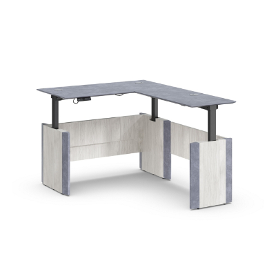 Adjustable Standing L-Shaped Desk